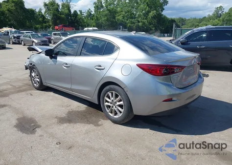 2016 Mazda Mazda3 I Touring z USA, uszkodzony, nr VIN JM1BM1W7XG1290243